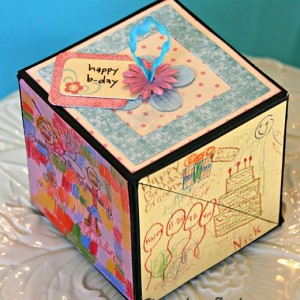 Sizzix Triple Play Blog Hop Week 2: 3D Twist Cube