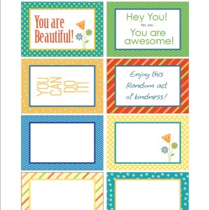 Random Act of Kindness Free Printables