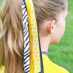 How to Make Ribbon Hair Bows for Softball