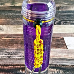 Make Simple DIY Paracord Water Bottle Holders