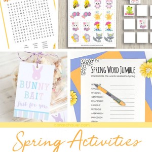 Spring Printable Activities for Kids