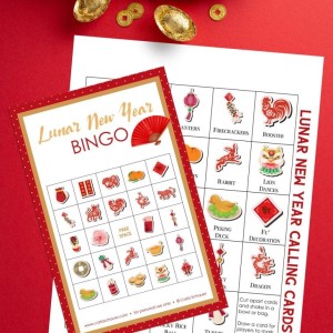 Lunar New Year Bingo Cards (free printable!)
