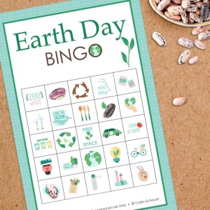 Printable Earth Day Bingo Cards