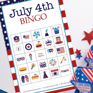 Free Printable 4th of July Bingo Cards