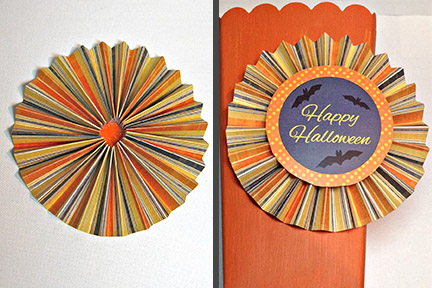Halloween party medallions with free printable from Carla Schauer Designs