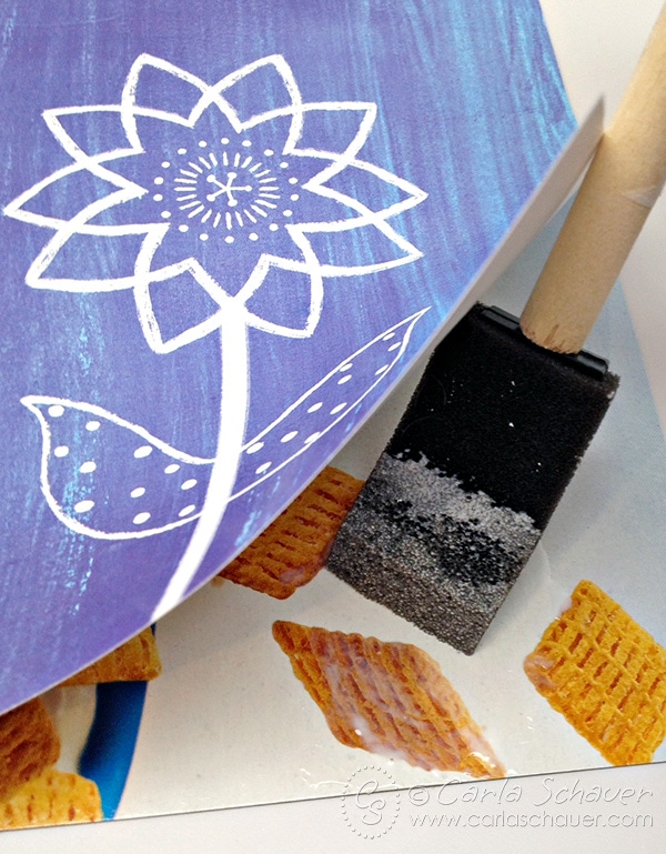 Make DIY lacing cards for kids using repurposed printables and recycled materials. Tutorial and free printable from Carla Schauer Designs.