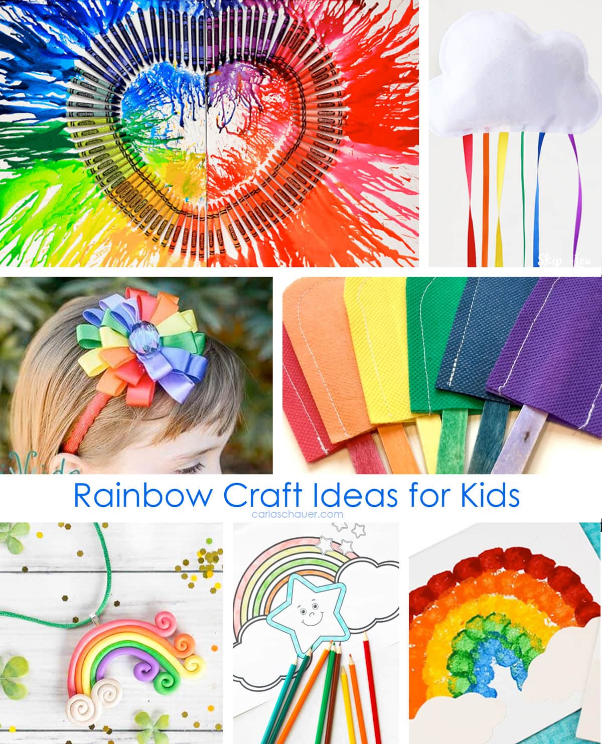 Rainbow Crafts for Kids: 51 Ideas to Make