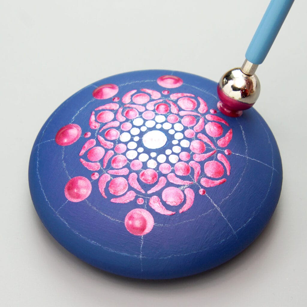 Learn How to Paint Mandala Rocks Step By Step - Carla Schauer Designs